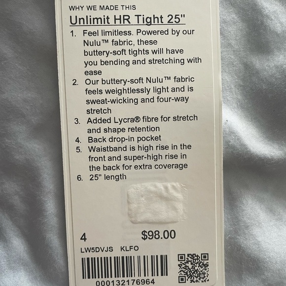 Unlimit High-Rise Tight 25" - Picture 4 of 8